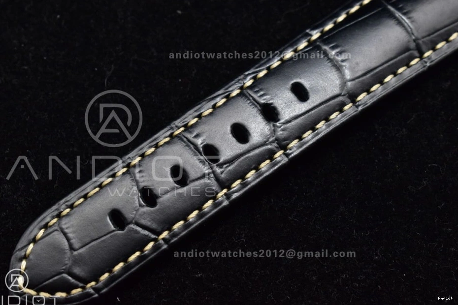 PAM1312 Leather Black Best 1:1 Dial P.9010 SBF Clone on Strap Edition Black 0418